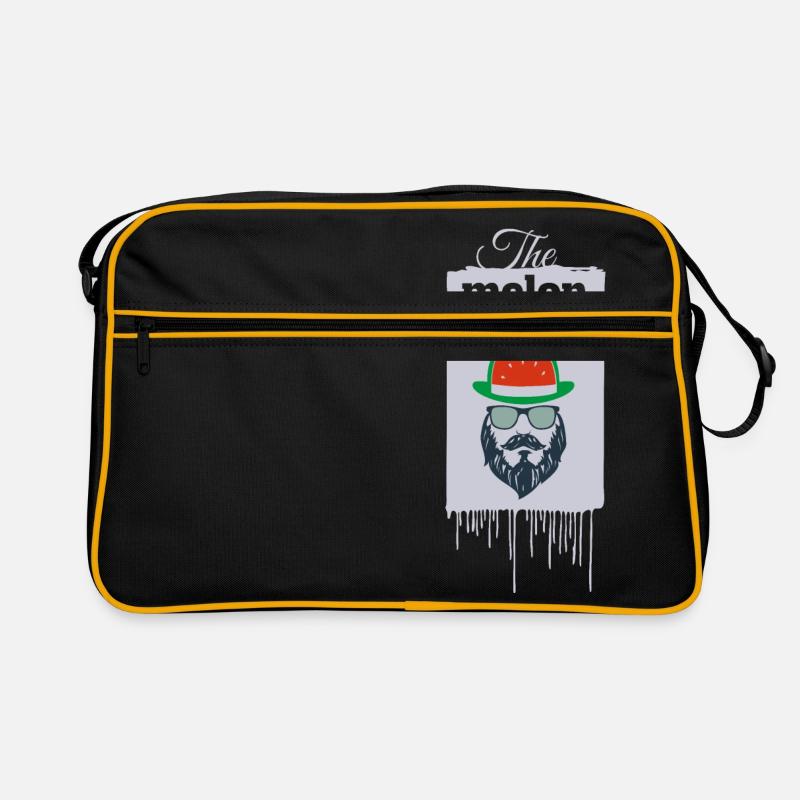 Der Mann mit dem Hut Retro Tasche