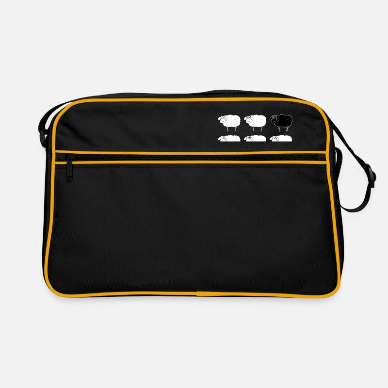 Be different - a black sheep Retro Bag