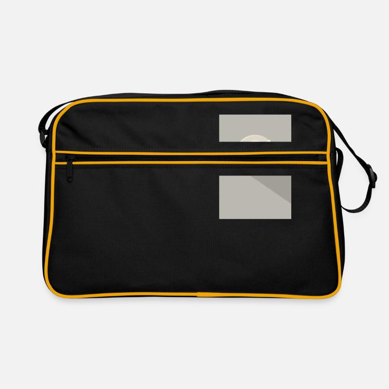 flat illustrated cup coffee gift modern Retro Bag