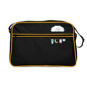 Aïd Moubarak - Sac Retro - noir/or - Devant