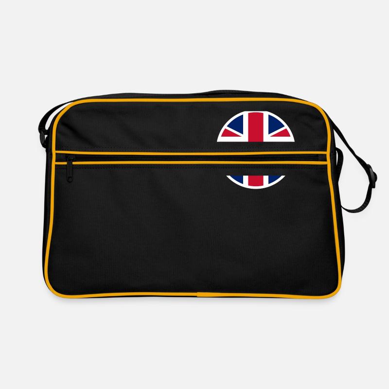 Drapeau de l'Angleterre drapeau UK drapeau motif avec coeur Sac Retro