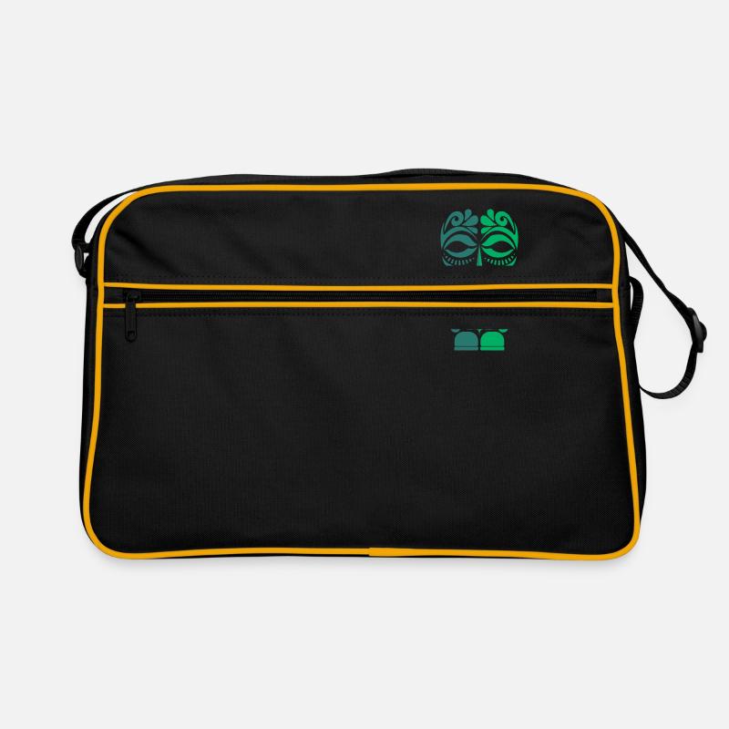 Marquesa's Tiki Polynesian Tribal Tattoo Gift Retro Bag