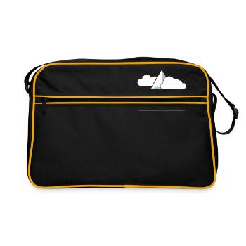 EXPLORER - Retro Bag - black/gold - Front