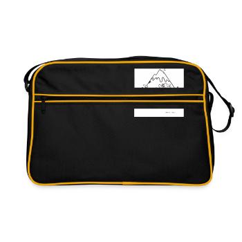 acide lsd goutte acide - Sac Retro - noir/or - Devant