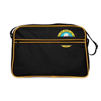 Washington State Seal - Retro Bag - black/gold - Front