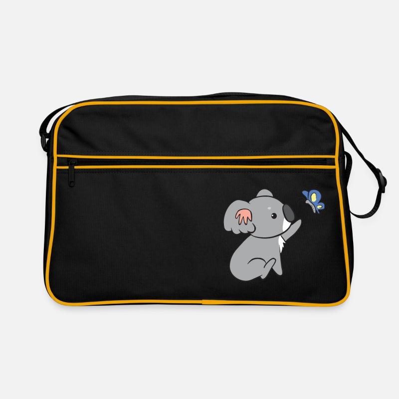 Koala - avec papillon Sac Retro