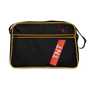Tige TNT Dynamite - Sac Retro - noir/or - Devant