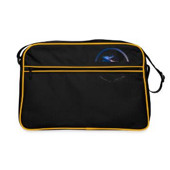 Scandinavia saying - Retro Bag - black/gold - Front