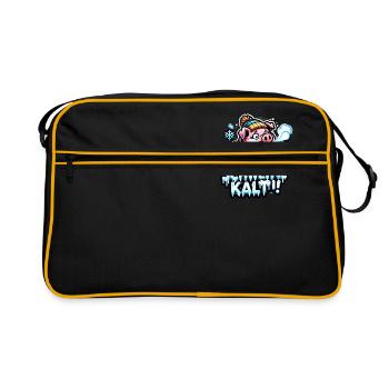 Porc froid - Sac Retro - noir/or - Devant