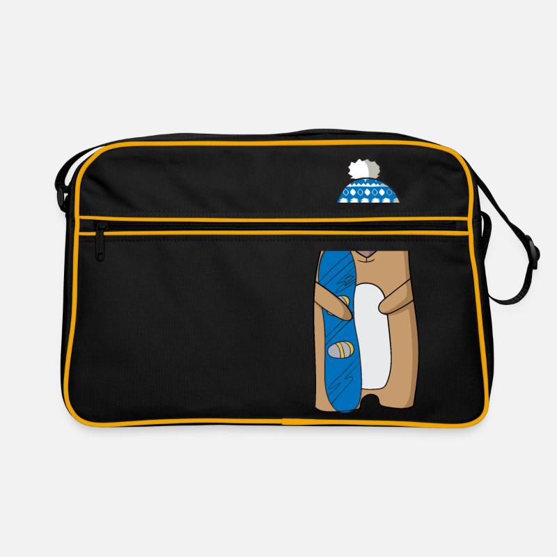Snowboard Retro Tasche