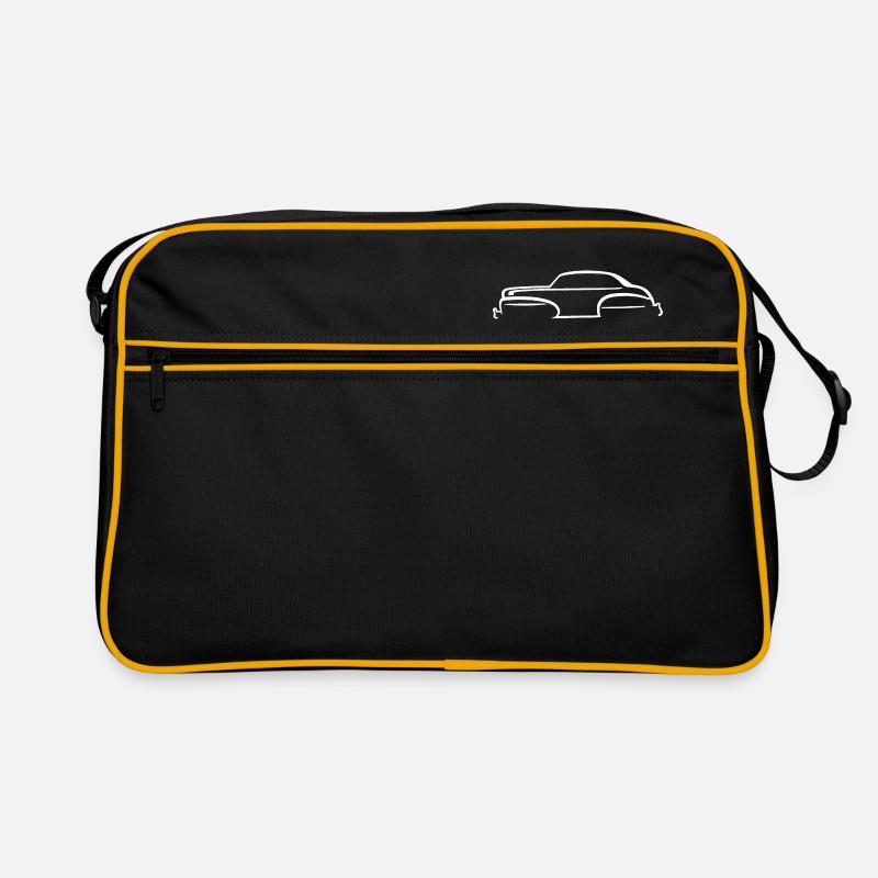 Car-Silhouette | Oldtimer | Ponton | W Retro Tasche
