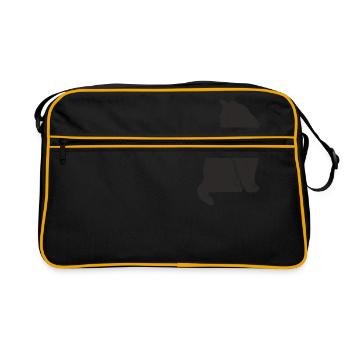 minou - Sac Retro - noir/or - Devant