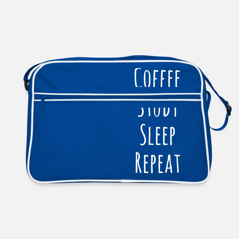 Student Schüler Geschenk Geschenkidee Kaffee Retro Tasche