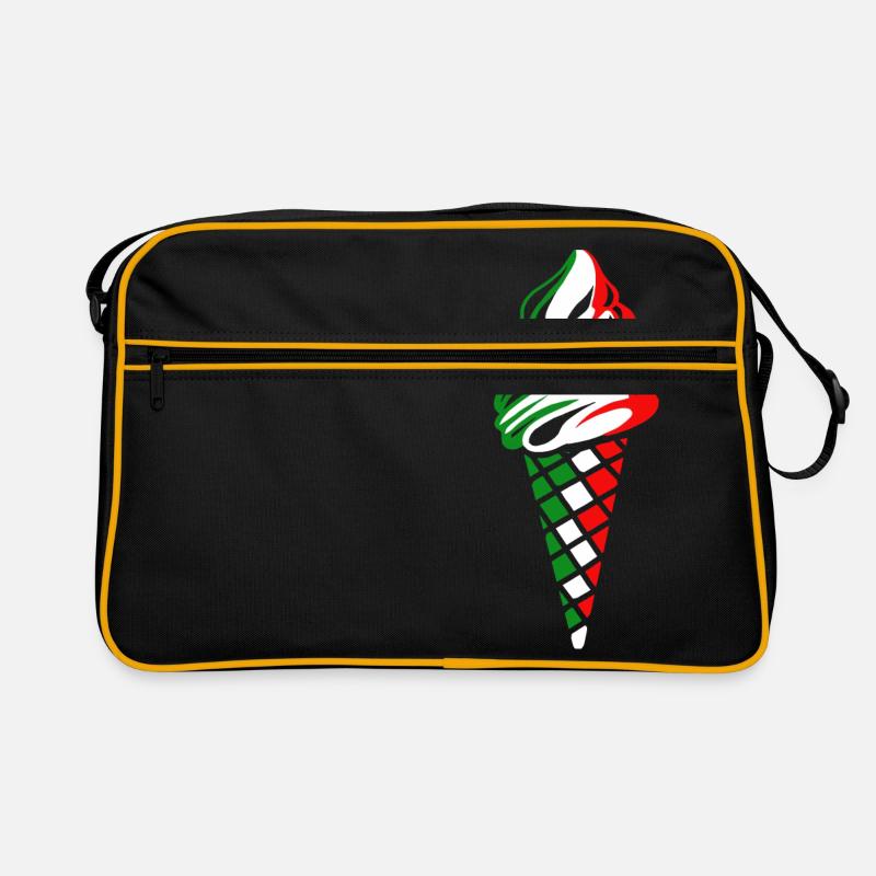 italienisches Eis Retro Tasche