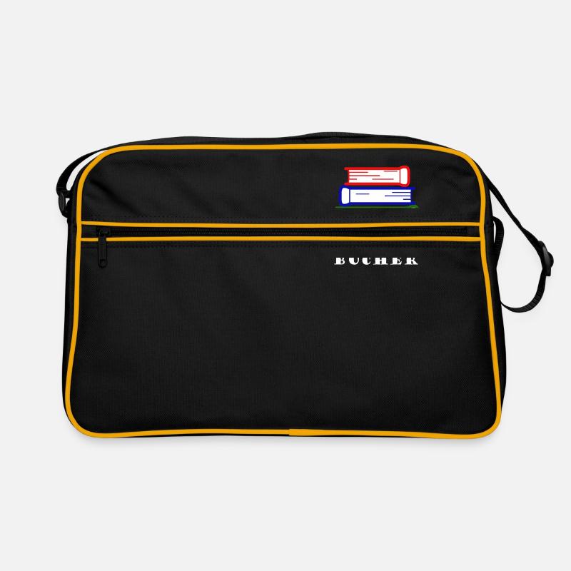 Lest mehr Bücher! Retro Tasche