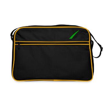 verified logo - Retro Bag - black/gold - Front