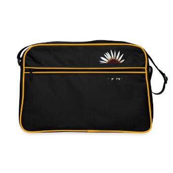 Silver Thistle - Retro Bag - black/gold - Front