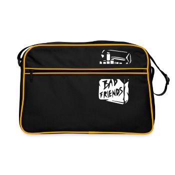 Bad Friends Cigarette - Sac Retro - noir/or - Devant