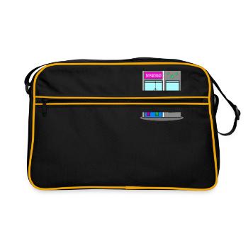 Brain game gripper automat gripper fun fair automat - Retro Bag - black/gold - Front
