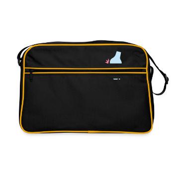 Knee pain - Retro Bag - black/gold - Front