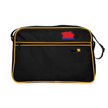 I am Armenian - Retro Bag - black/gold - Front