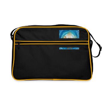 Ange de cœur du service - Sac Retro - noir/or - Devant
