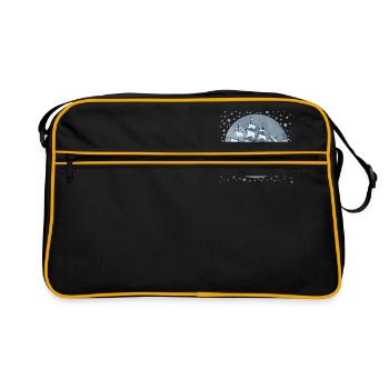 Sailing ship - Retro Bag - black/gold - Front
