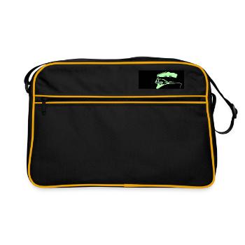 Corto Maltese green - Sac Retro - noir/or - Devant