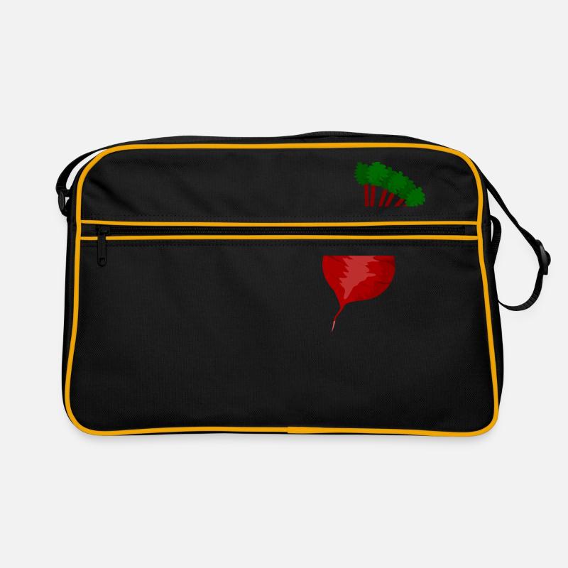 Radieschen Retro Tasche