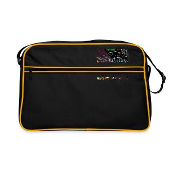 Ma musique - Sac Retro - noir/or - Devant