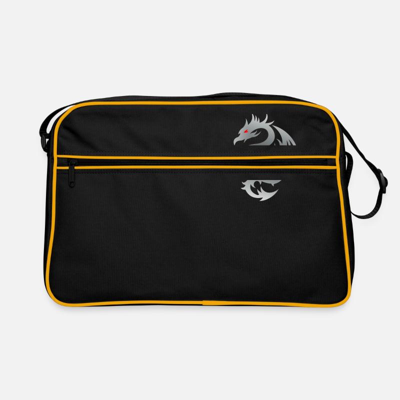 Grey Dragon Retro Bag