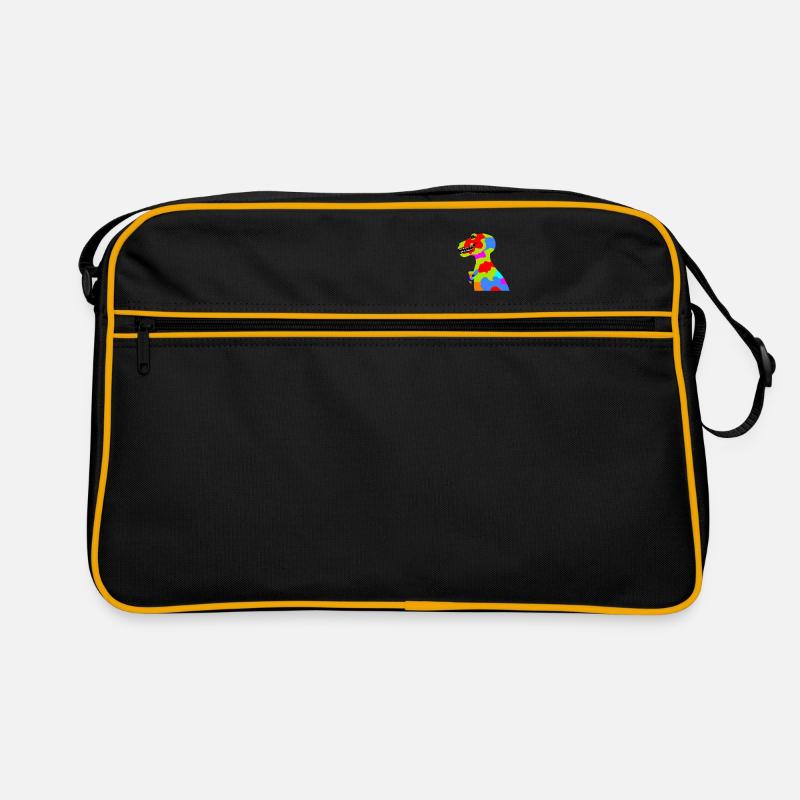 Dinosaur - Sac Retro - noir/or