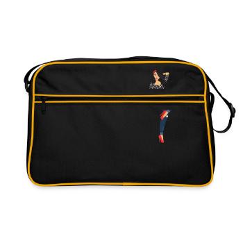 pinup - Sac Retro - noir/or - Devant