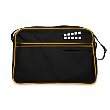 Couper - volet de film - Sac Retro - noir/or - Devant