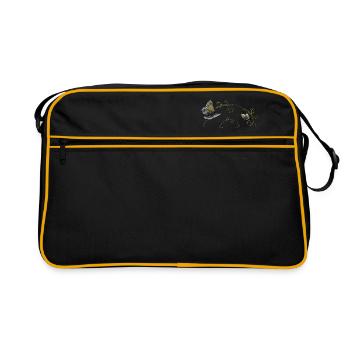 Feel the Energy - Retro Bag - black/gold - Front