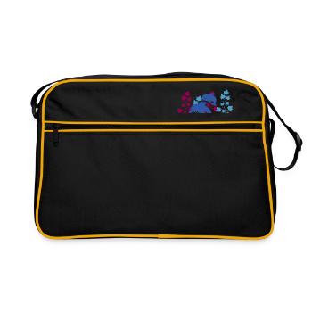 Dauphin dauphin - Sac Retro - noir/or - Devant