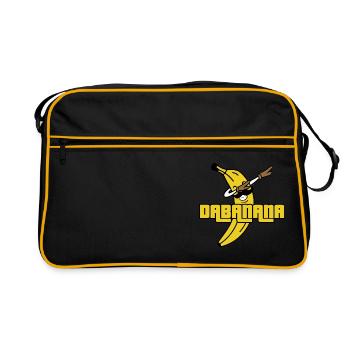 Dab Banana - Sac Retro - noir/or - Devant