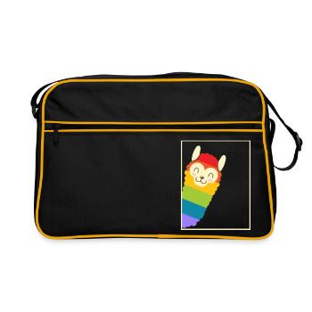 Rainbow Alpine - Sac Retro - noir/or - Devant