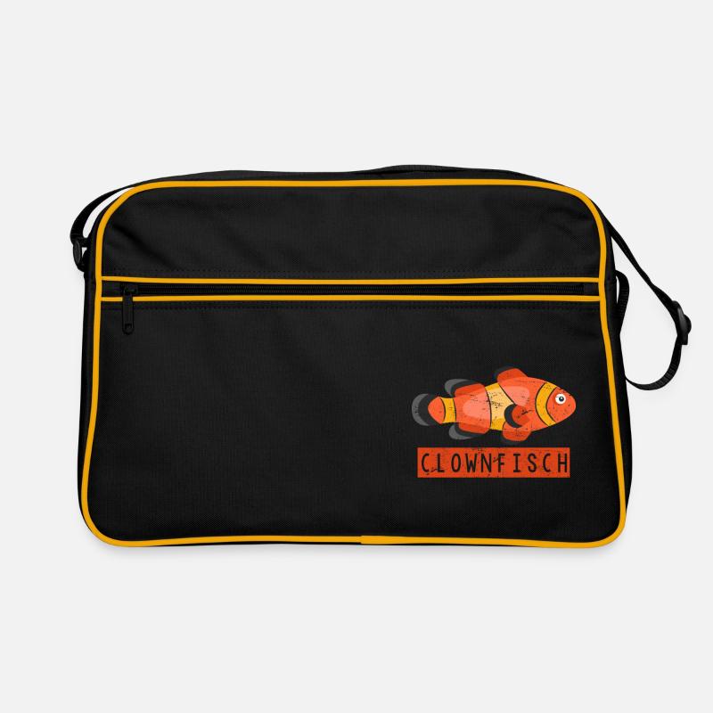 clownfisch Retro Tasche