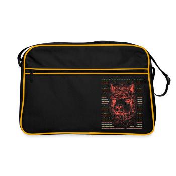 Alpaga alpaga - Sac Retro - noir/or - Devant