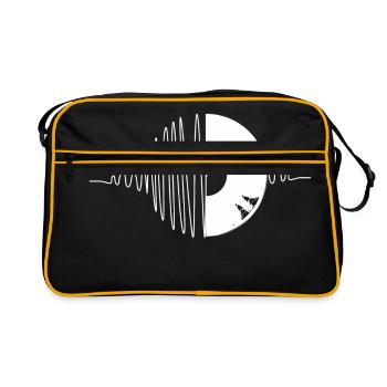Vinyl Beat - Retro Bag - black/gold - Front