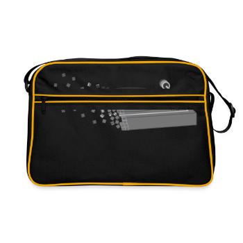 record player - Retro Bag - black/gold - Front