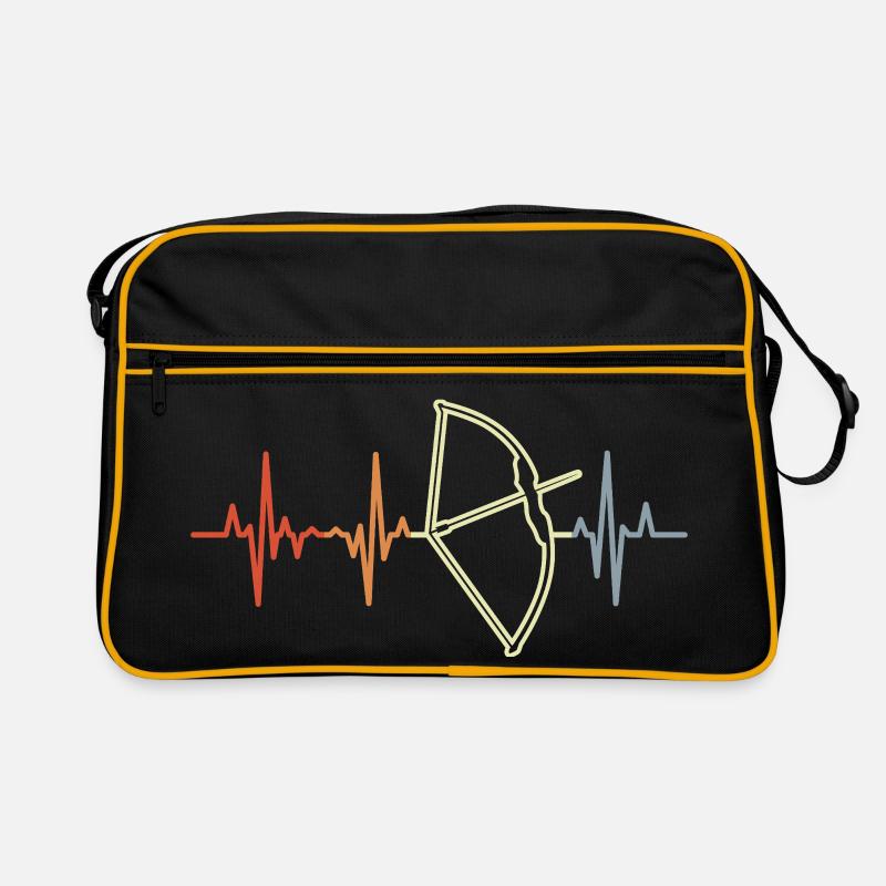 Bogenjagd Pulsschlag Retro Tasche