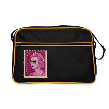 Australie - Sac Retro - noir/or - Devant