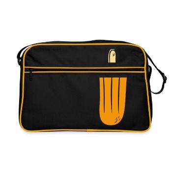 popsicle - Retro Bag - black/gold - Front