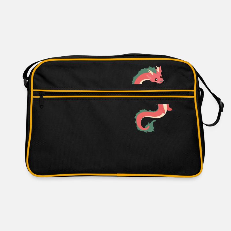 chinesischer Drache Retro Tasche