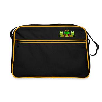 Système de son Mehrcore23 - Sac Retro - noir/or - Devant