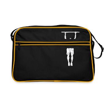 pull-up - Retro Bag - black/gold - Front
