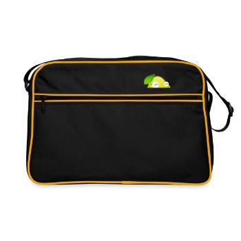 pear - Retro Bag - black/gold - Front