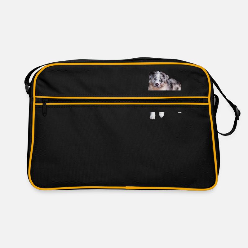 Australian Shepherd Retro Tasche